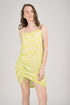Gregg Mini Dress in Neon Green